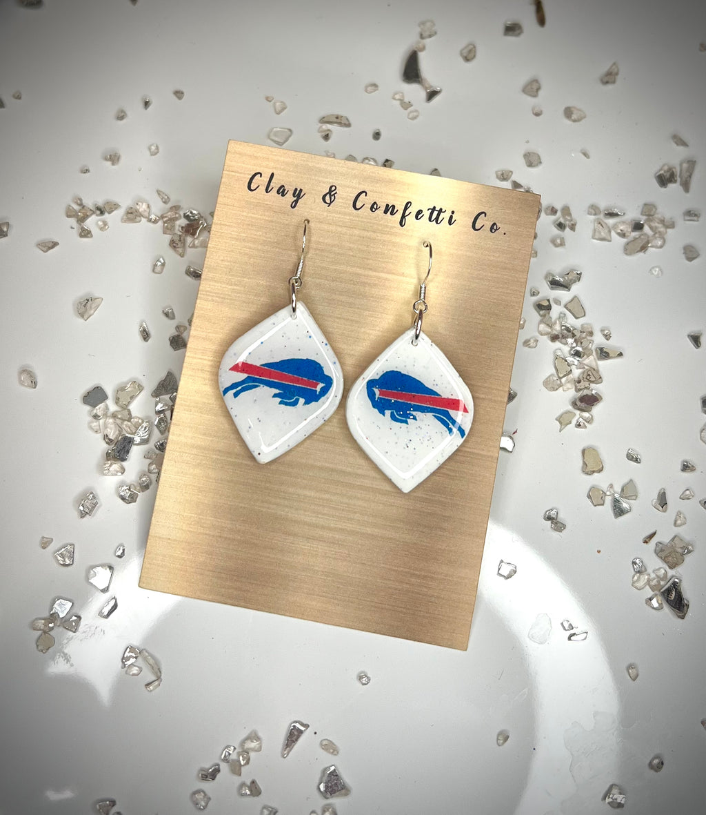 Glitter Bills Tear Dangle