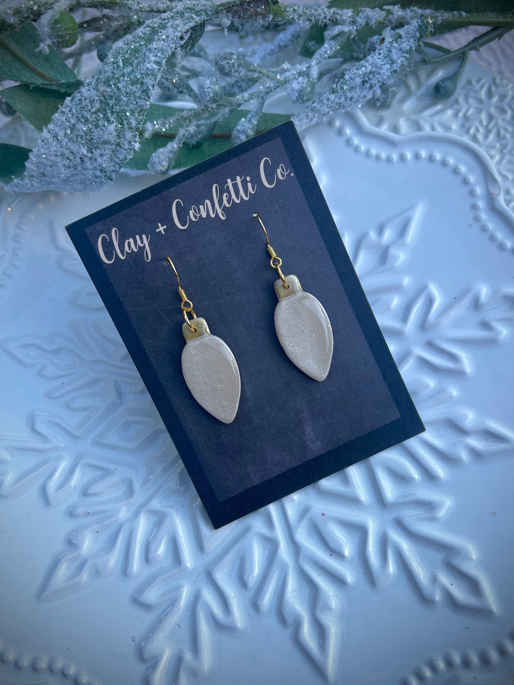 Champagne bulb dangle