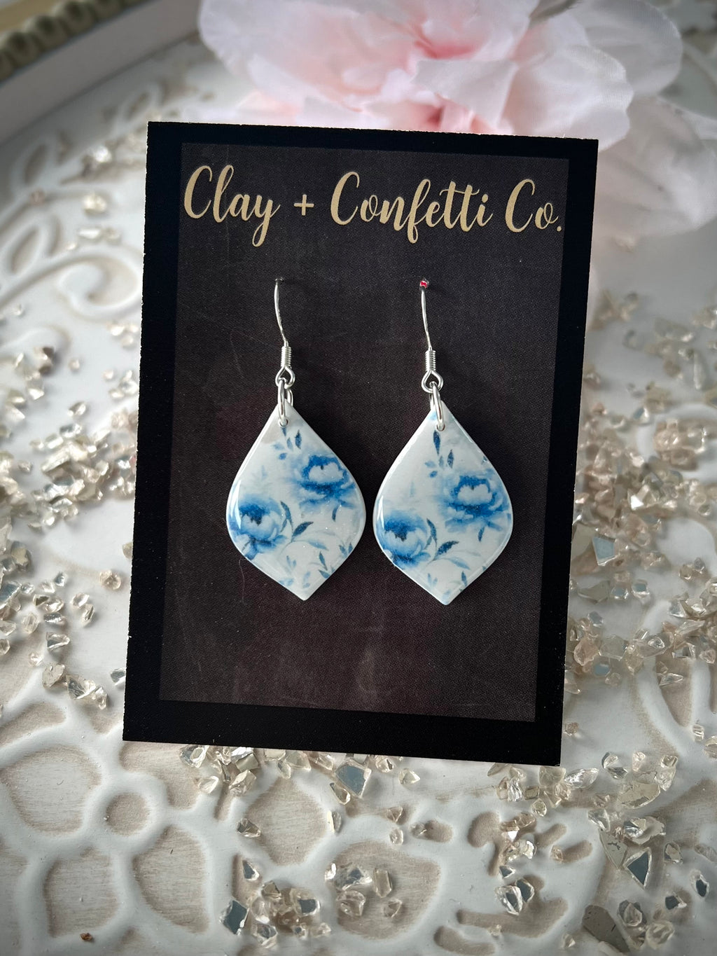 Evelyn Dainty Tear Dangle