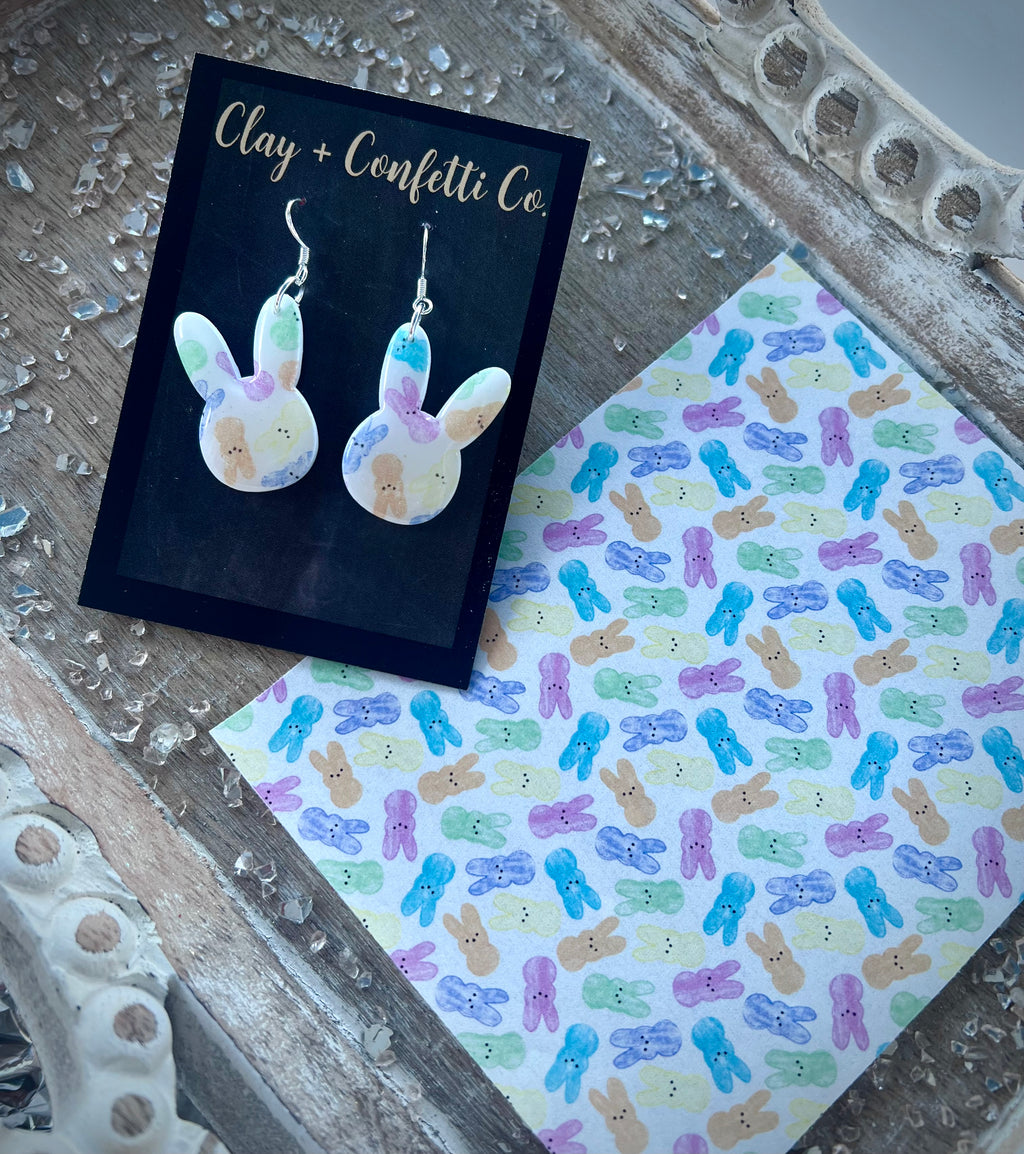 Watercolor Peep Pattern Transfer sheets