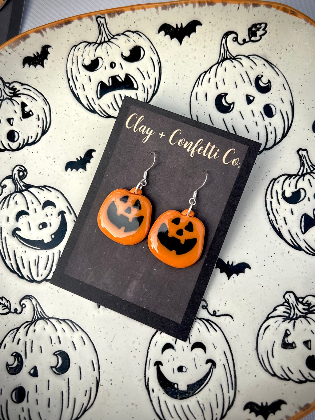 Chubby pumpkin dangle