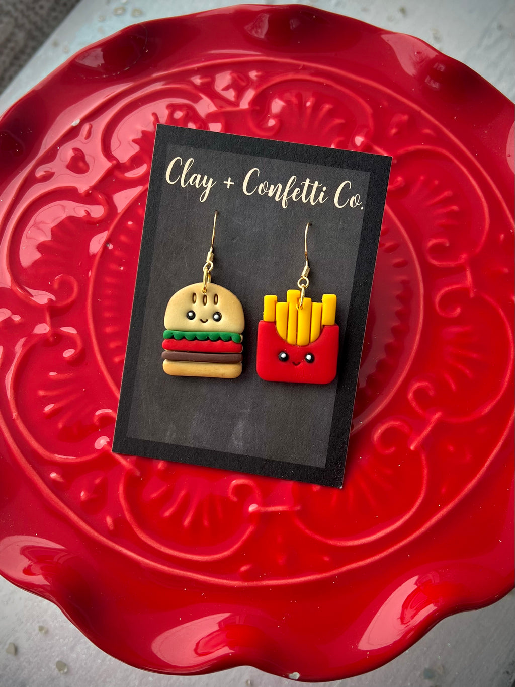 Burger to my Fries Dangle