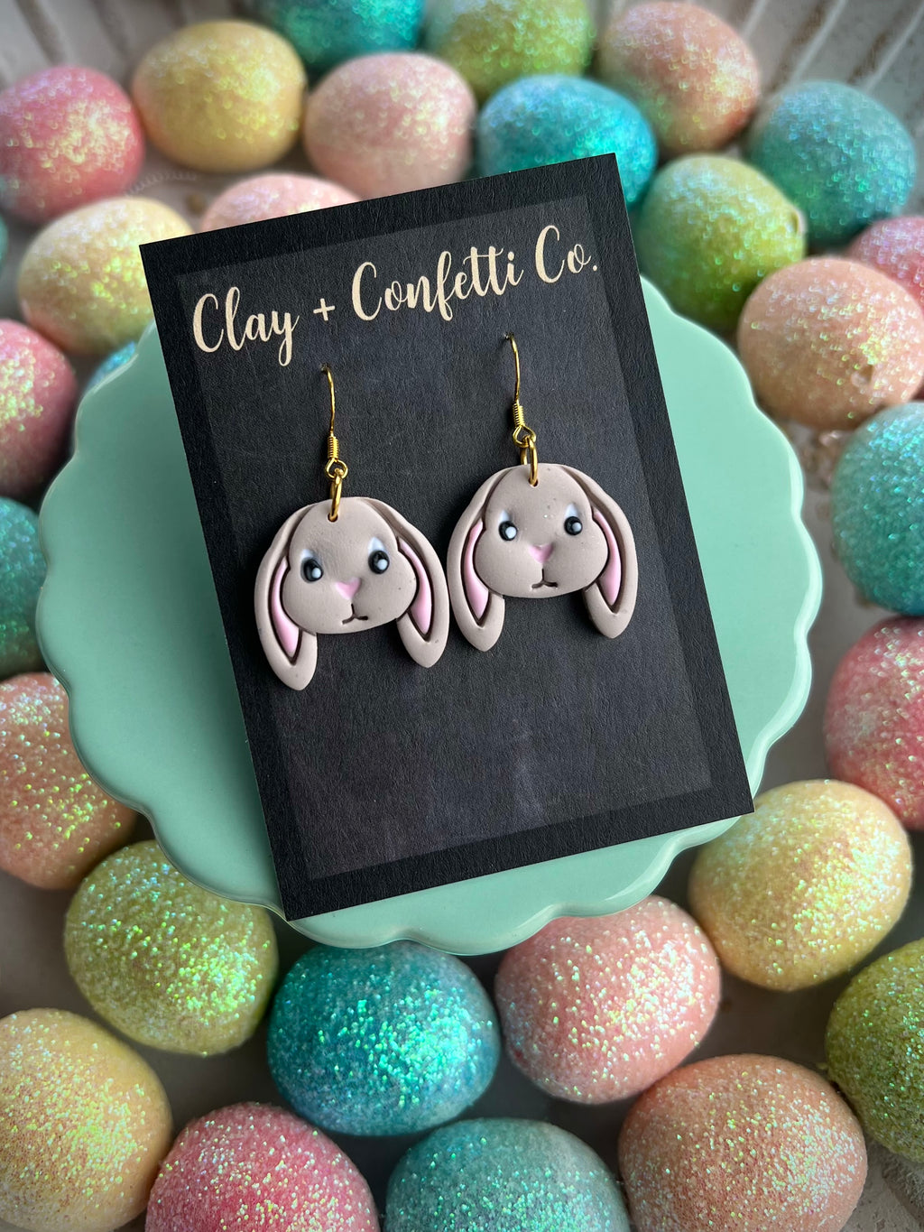 Cute brown bunny dangle