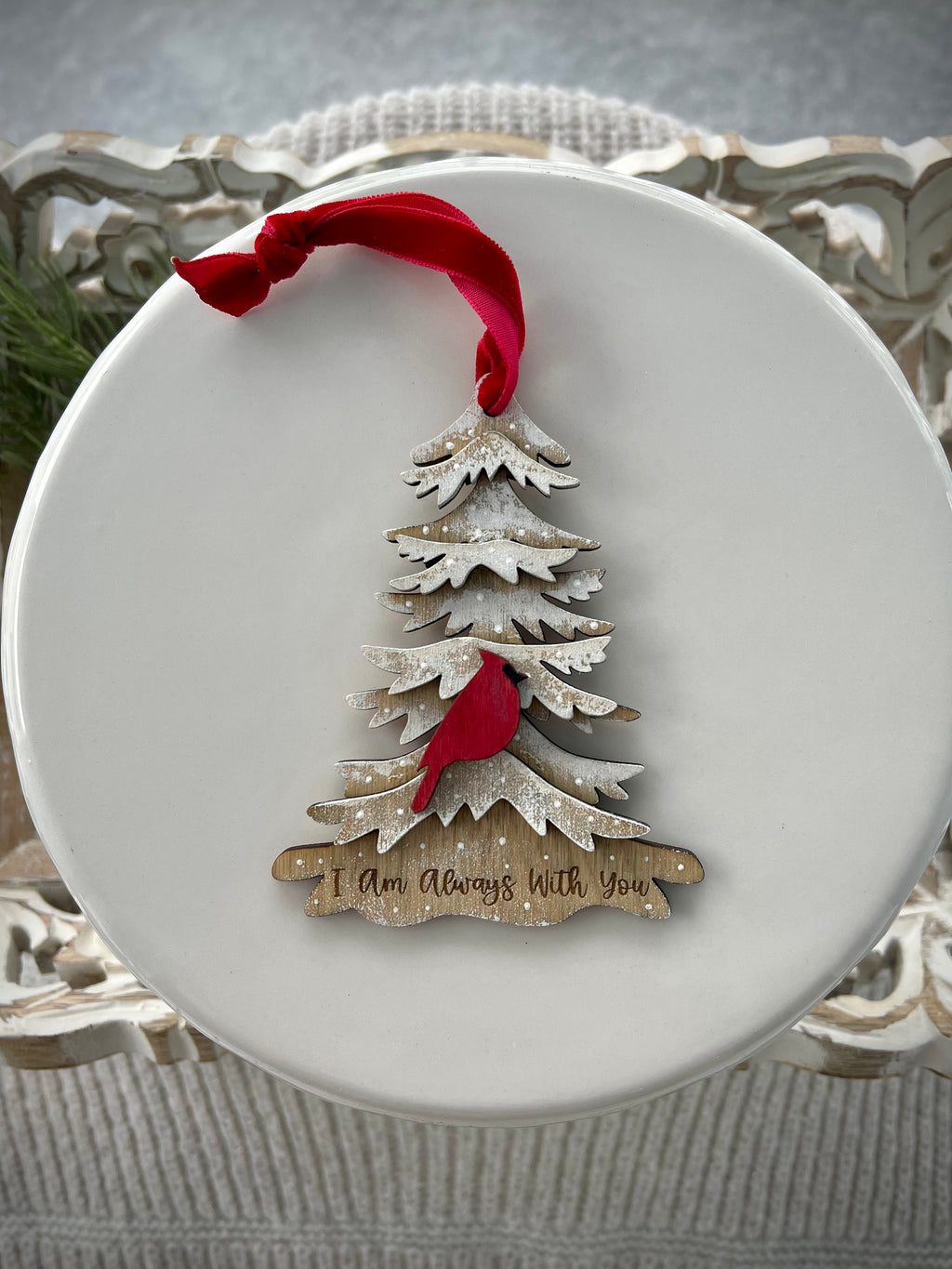 I am always with you ornament