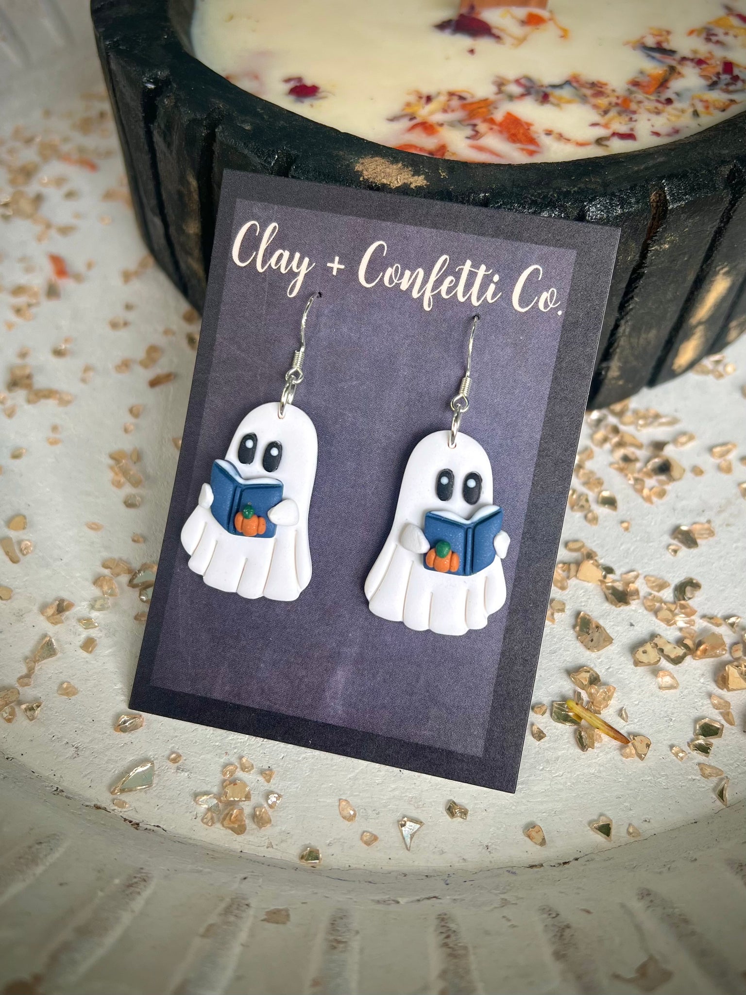 Ghosts read booooooks too