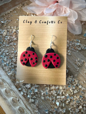 Lady bug dangle