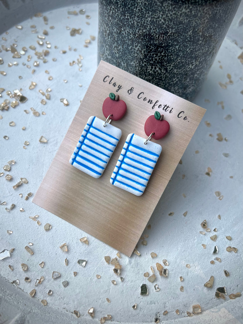 Boho Apple notebook dangle