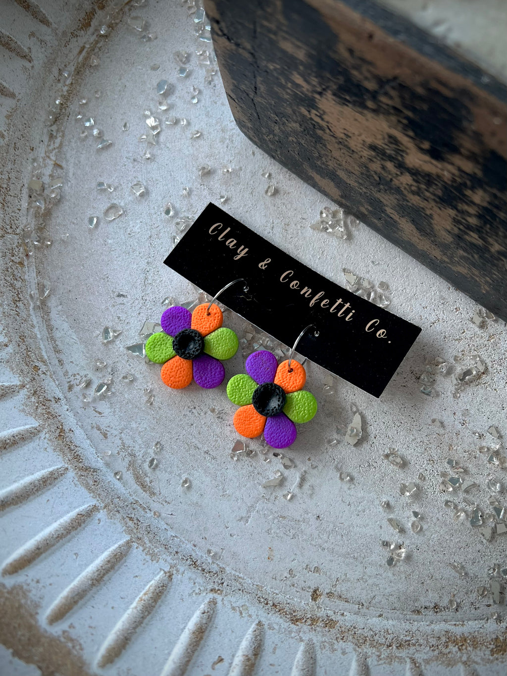 Halloween vibes daisy hoop OPTIONS