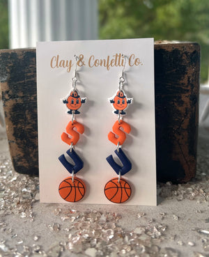 SU game day basketball dangle