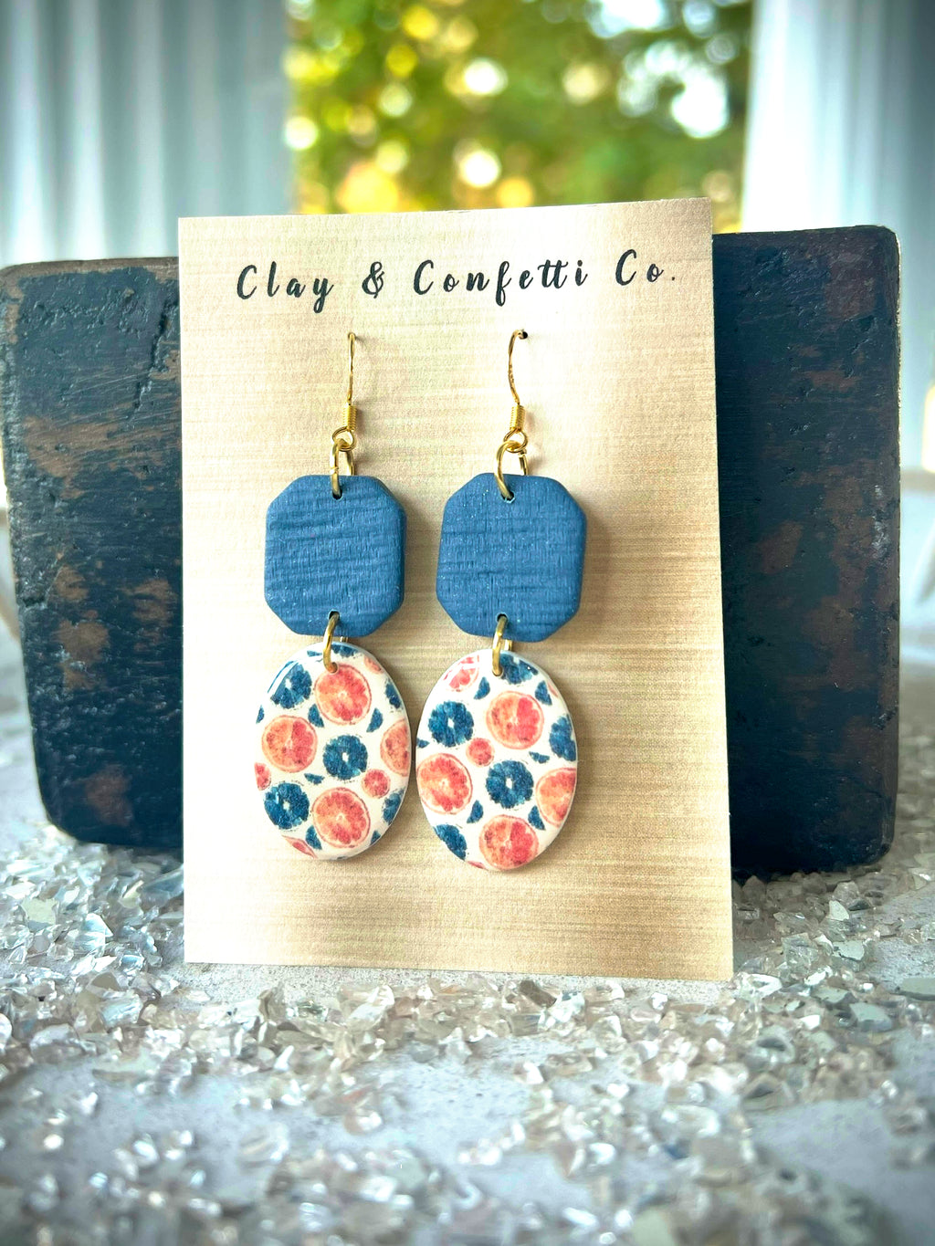 Oranges & Flowers Pattern