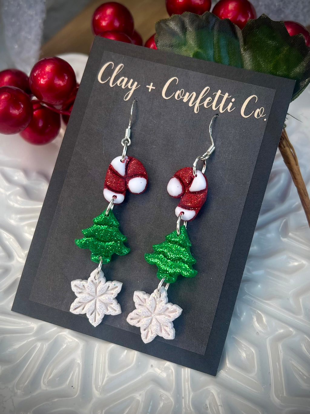 Sparkle triple dangle