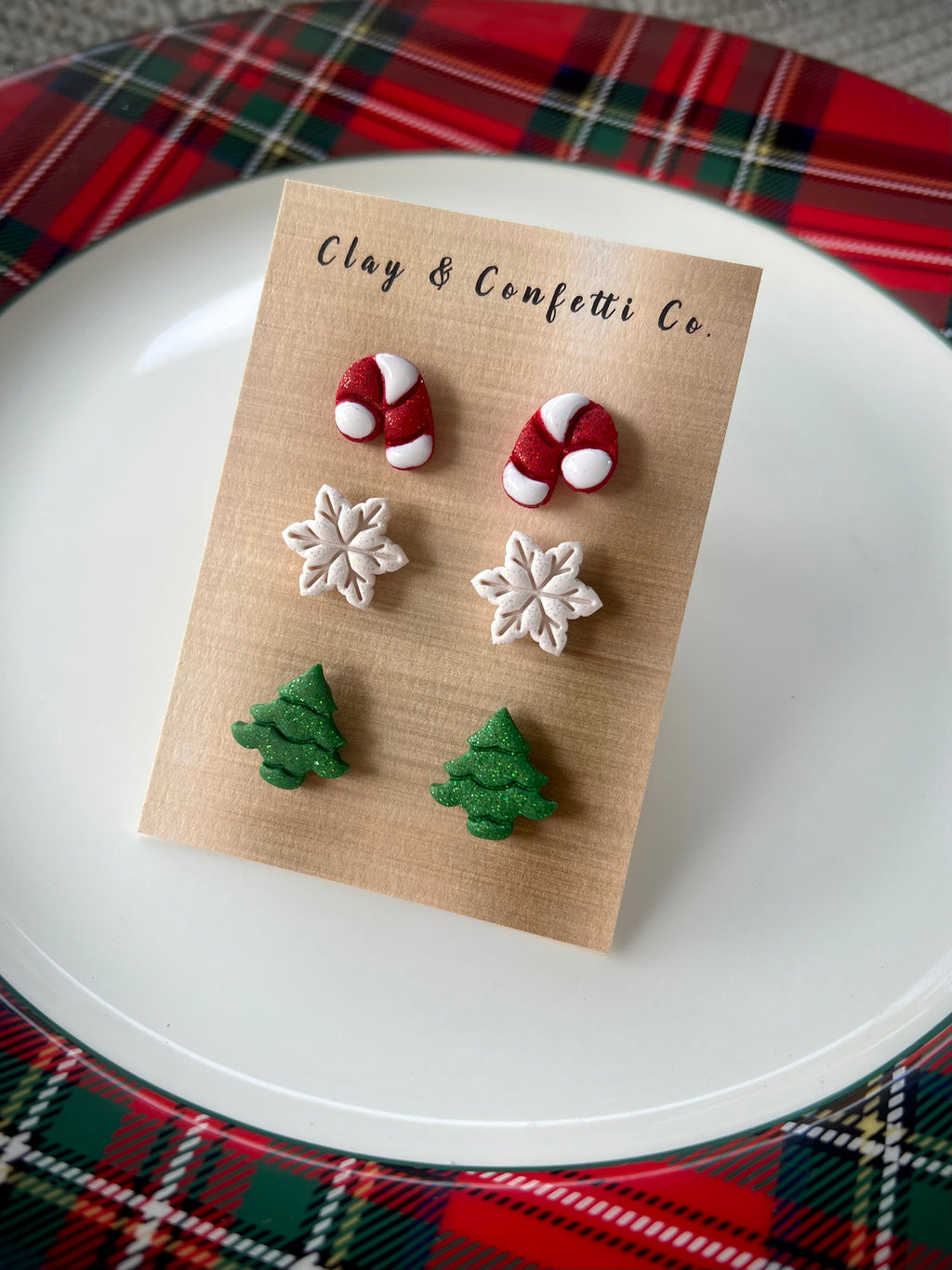 Sparkle Christmas stud pack