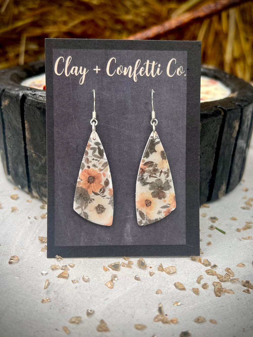 Deep floral irregular