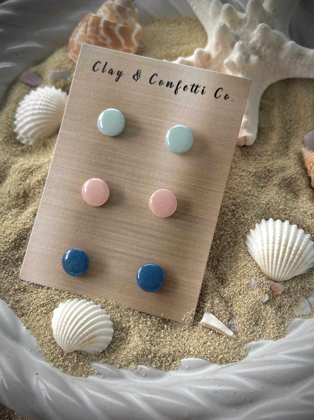 Smaller Circle Studs  Beach Pack 1