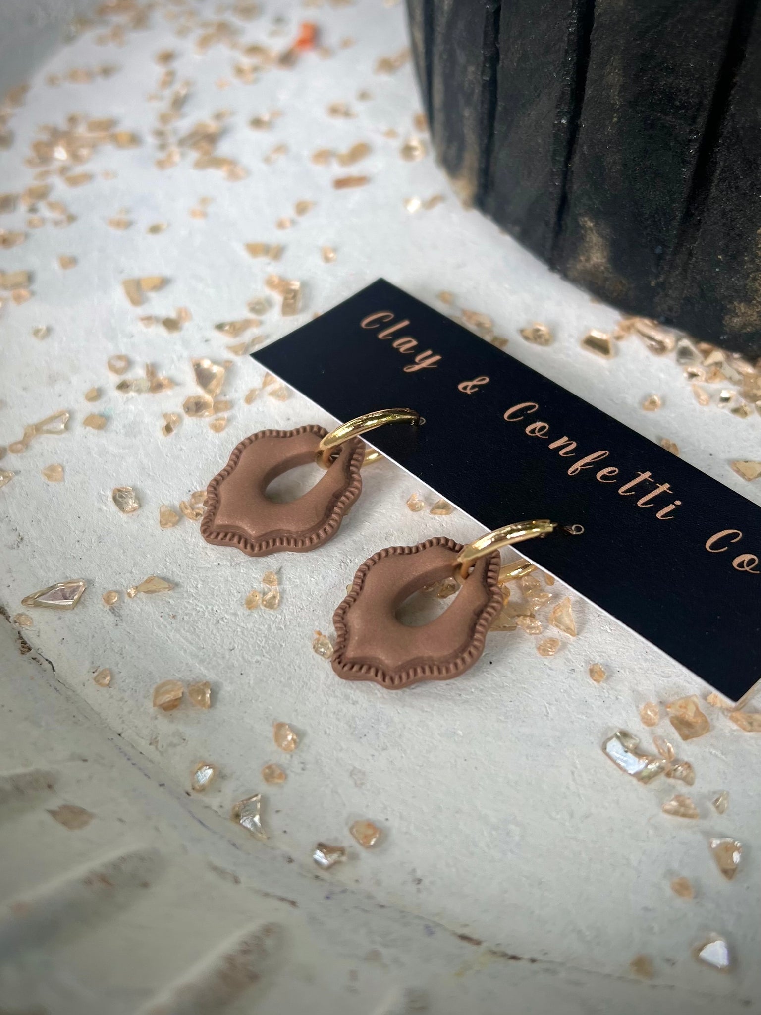 Vibin fall dainty huggie