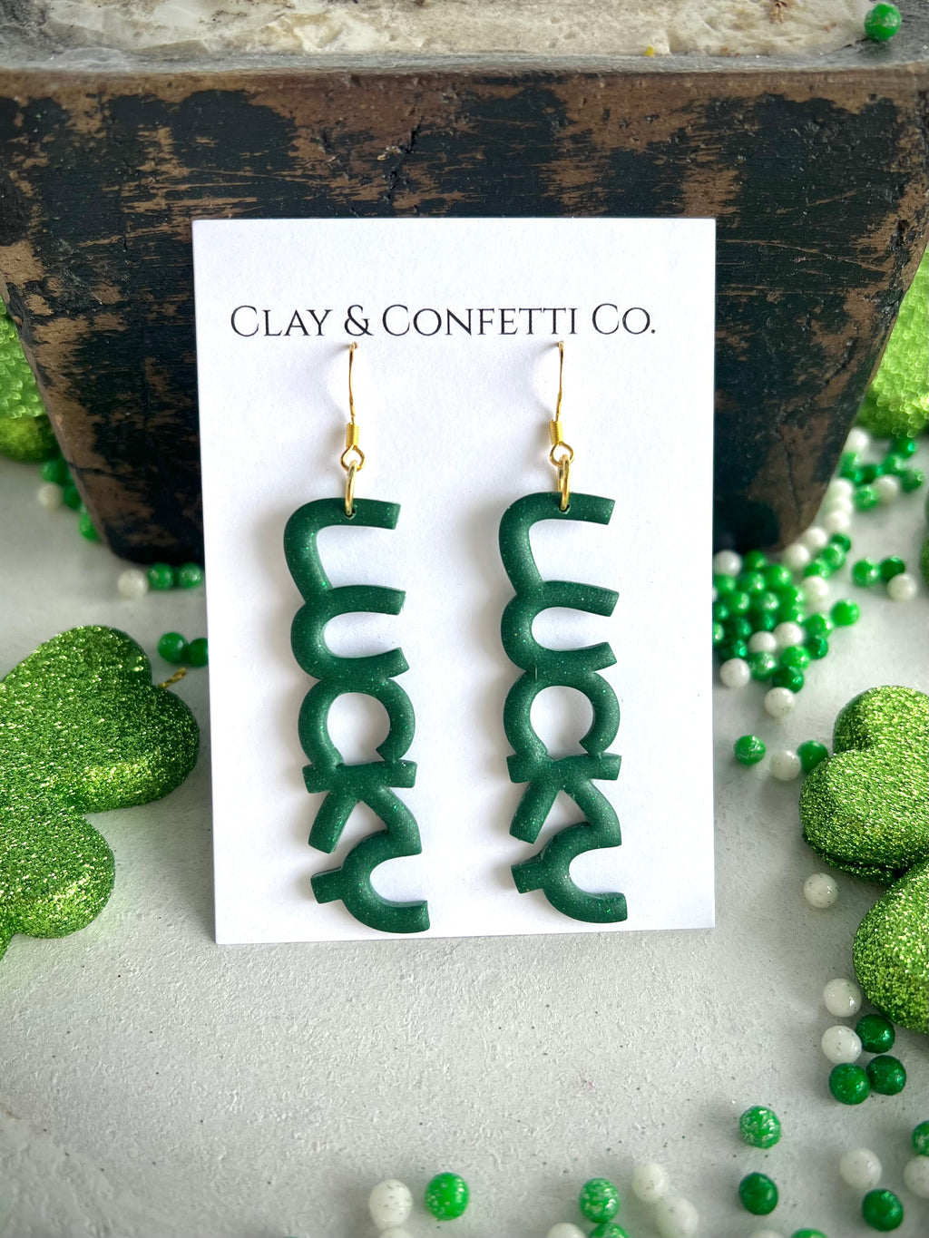 Emerald Lucky Dangle