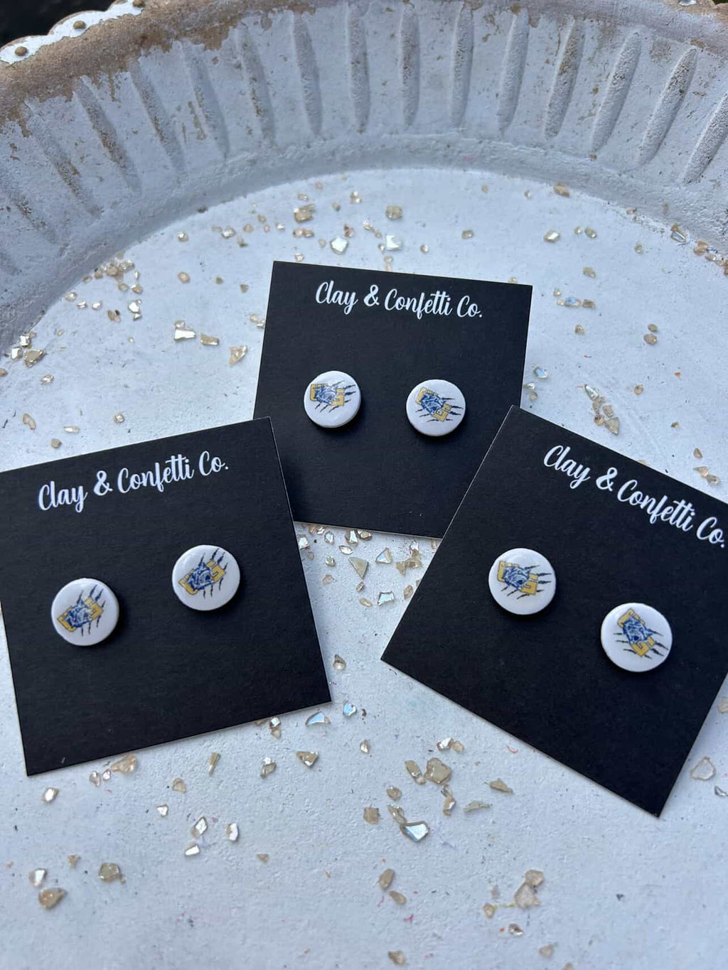 West genny logo stud