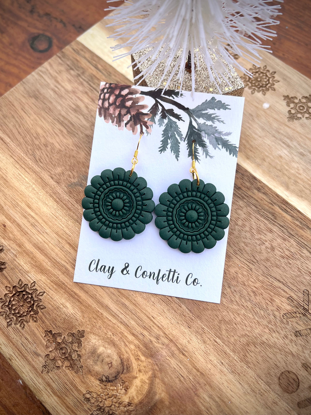 Winter Pine Medallion