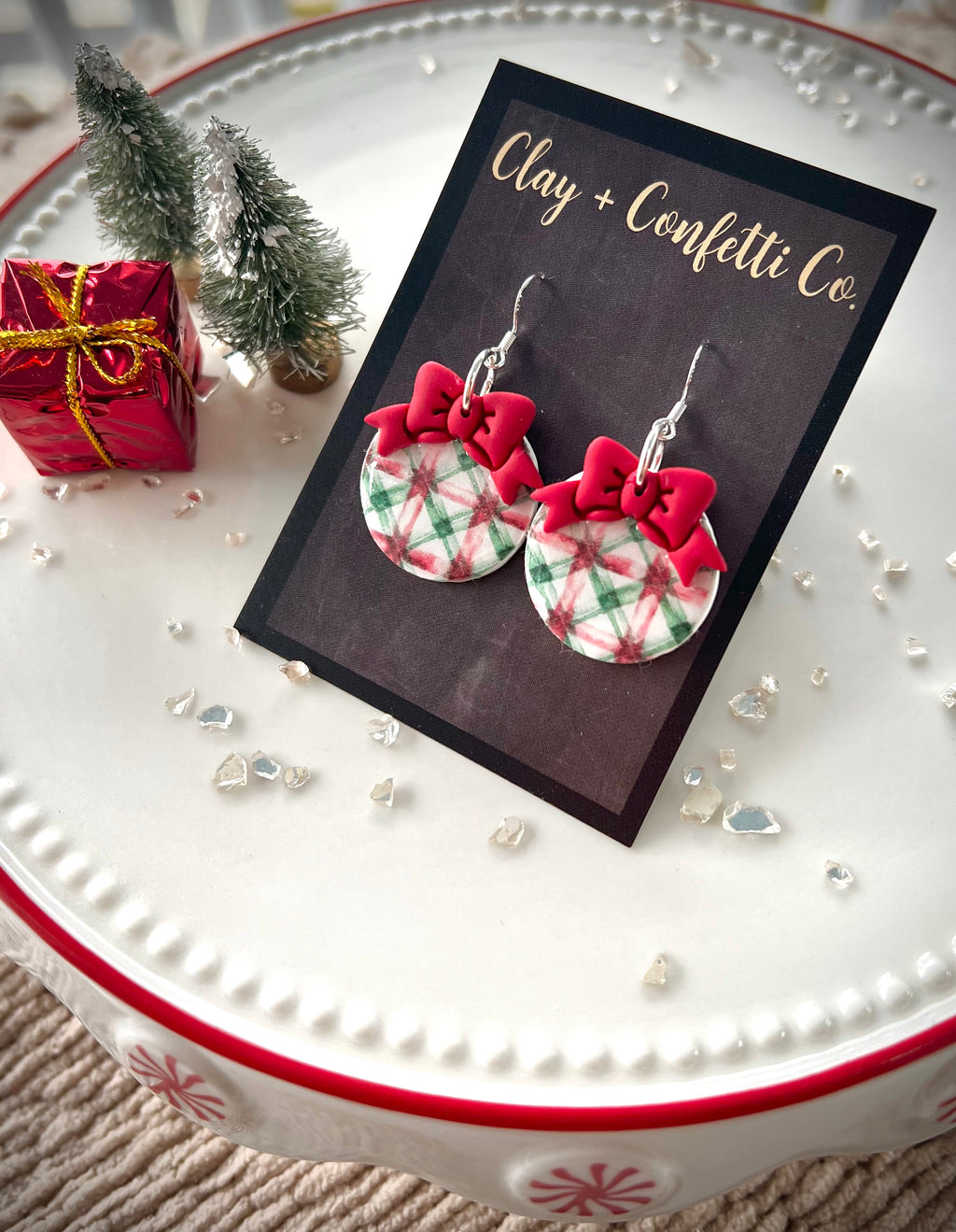 Christmas geometric pattern