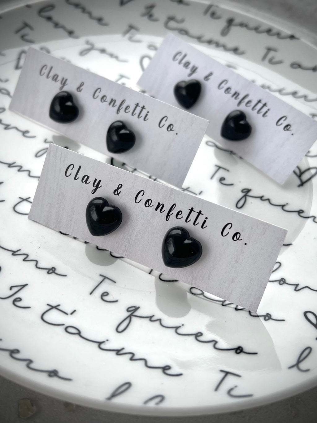 Black Heart Stud