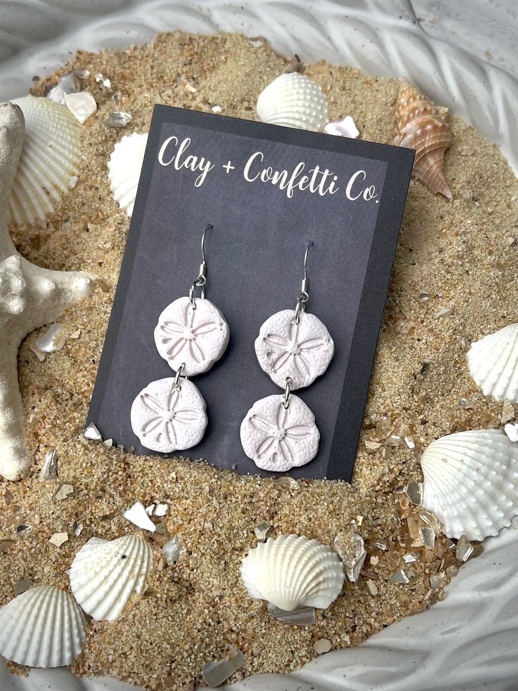 double sand dollar dangle
