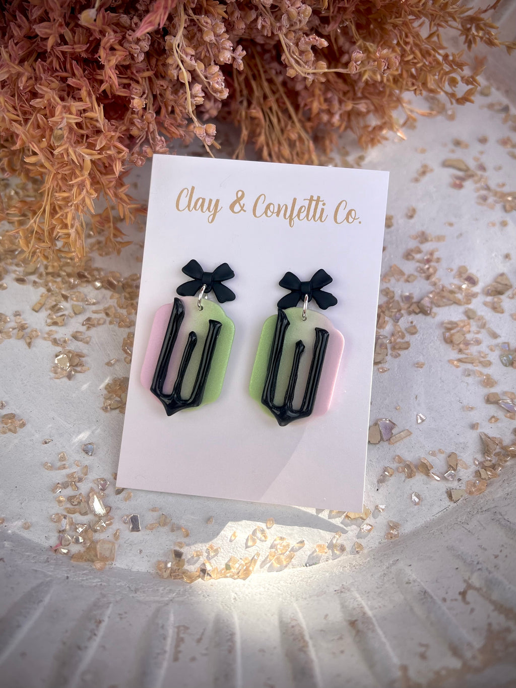 Ombré wicked with bow