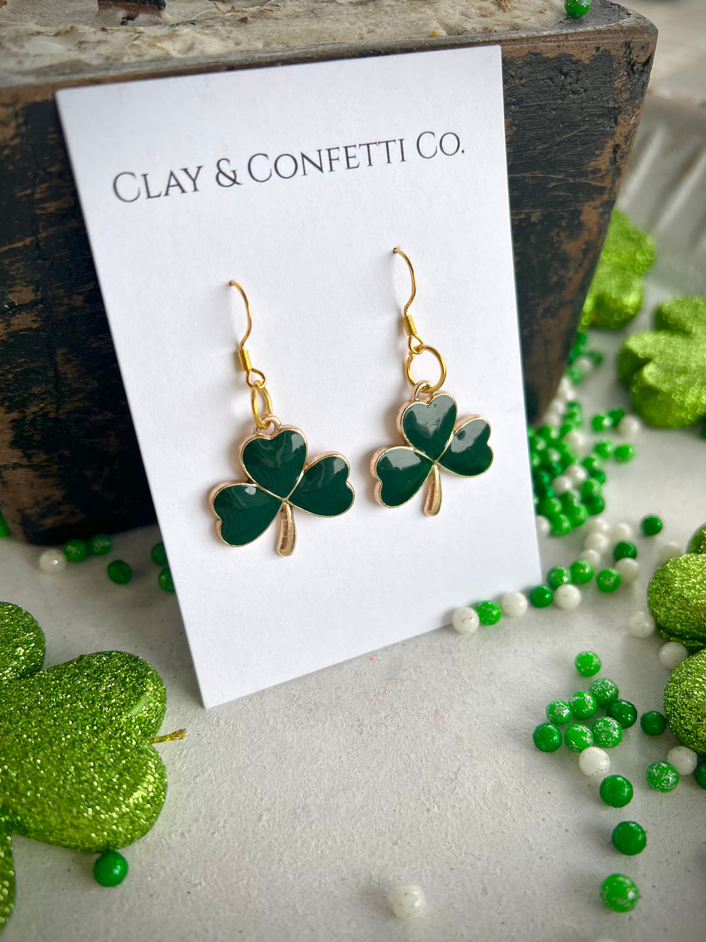 Silver Metal Dark Green