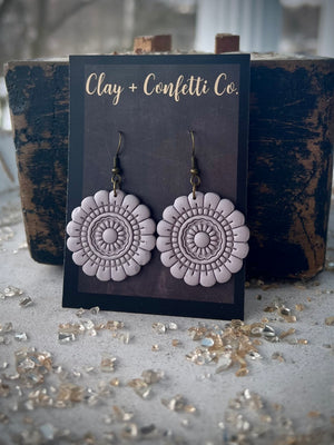 Muted purple  Medallion