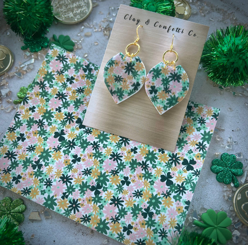 Floral Shamrock Pattern