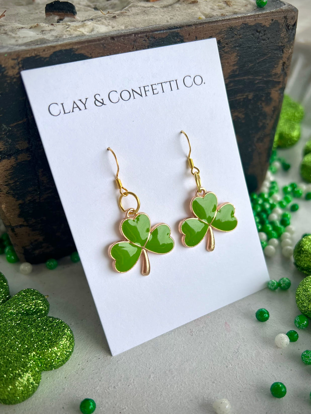 Silver Metal Olive Green