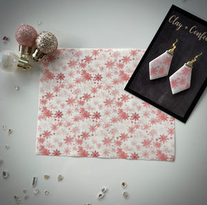 Pink snowflake