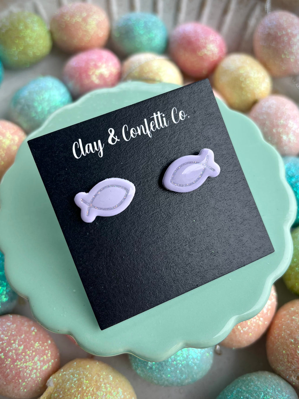 Purple religious fish