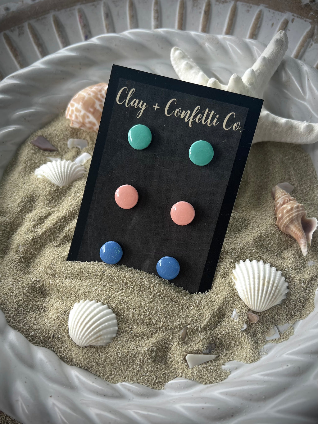 Smaller Circle Studs  Beach Pack 2