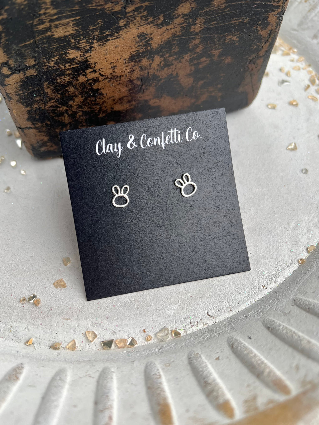 Silver hallow bunny ears