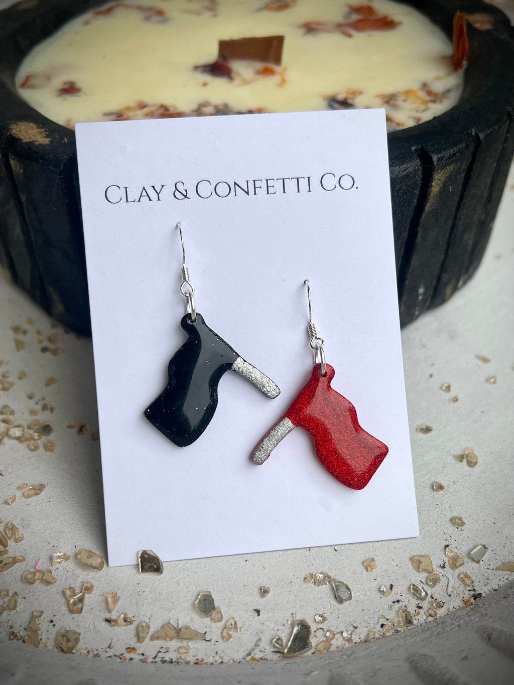 Colorguard flag dangle