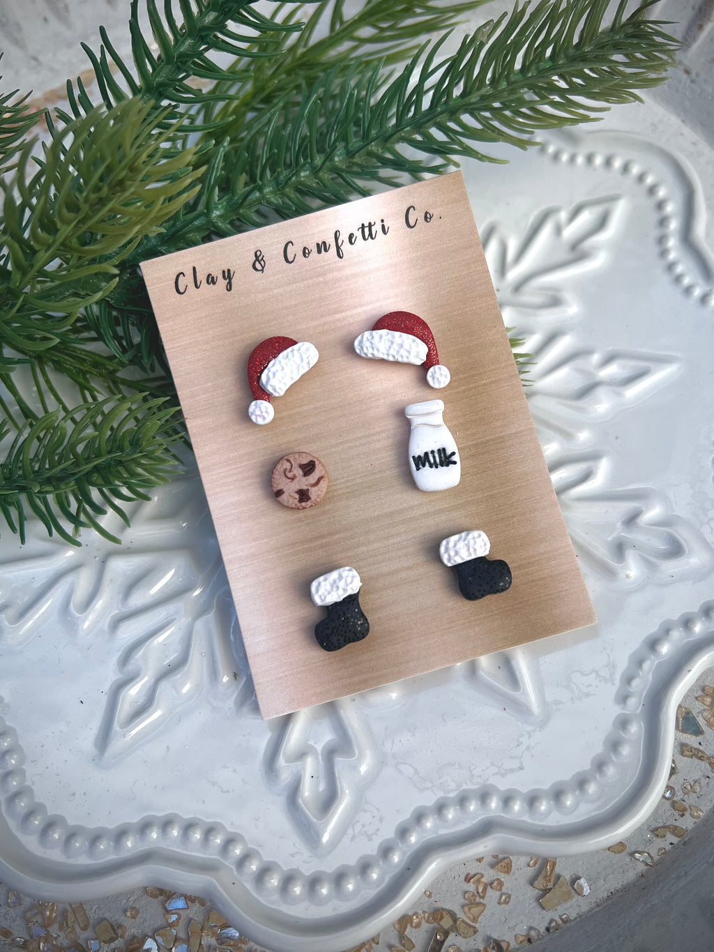 Santa, cookies, boot pack