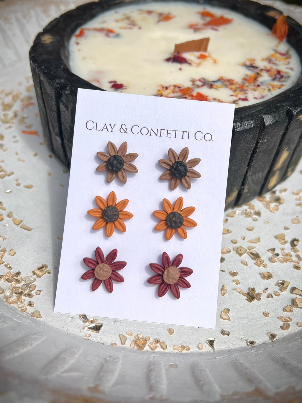 Vibin Fall Daisy stud pack