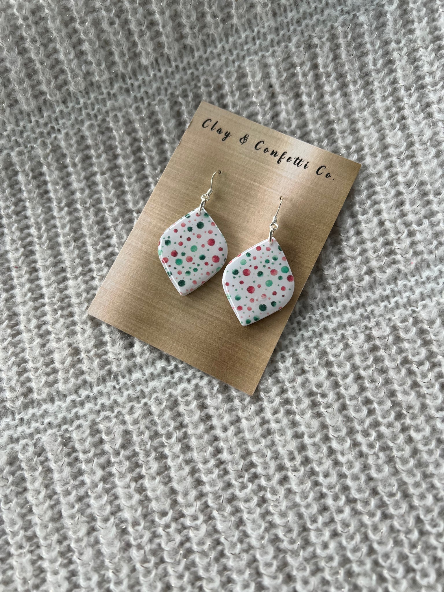 Christmas dots pattern