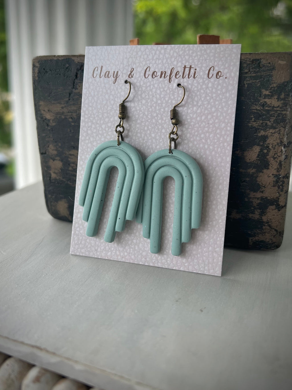 Muted Blue Boho Waterfall