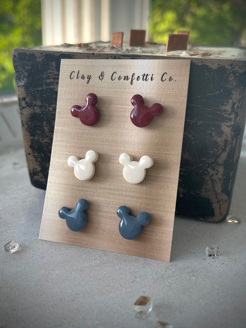 Sangria ivory denim Mickey pack and singles