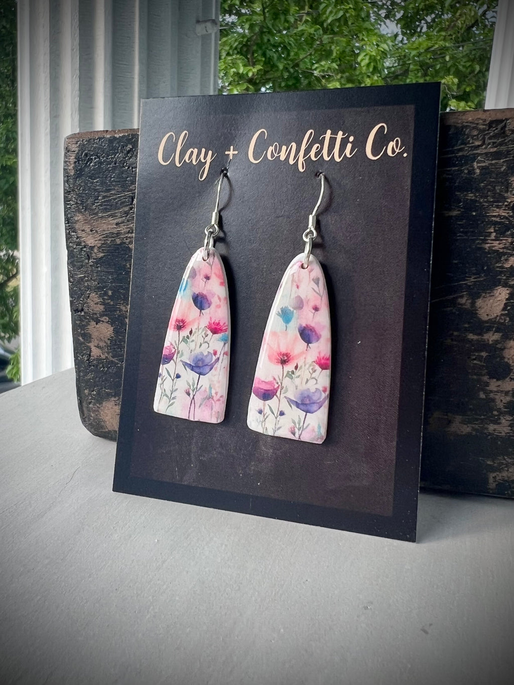 Olivia Floral bullet Dangle