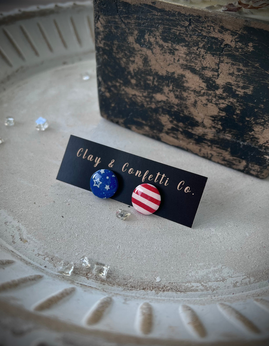 OG Stars and Stripes studs