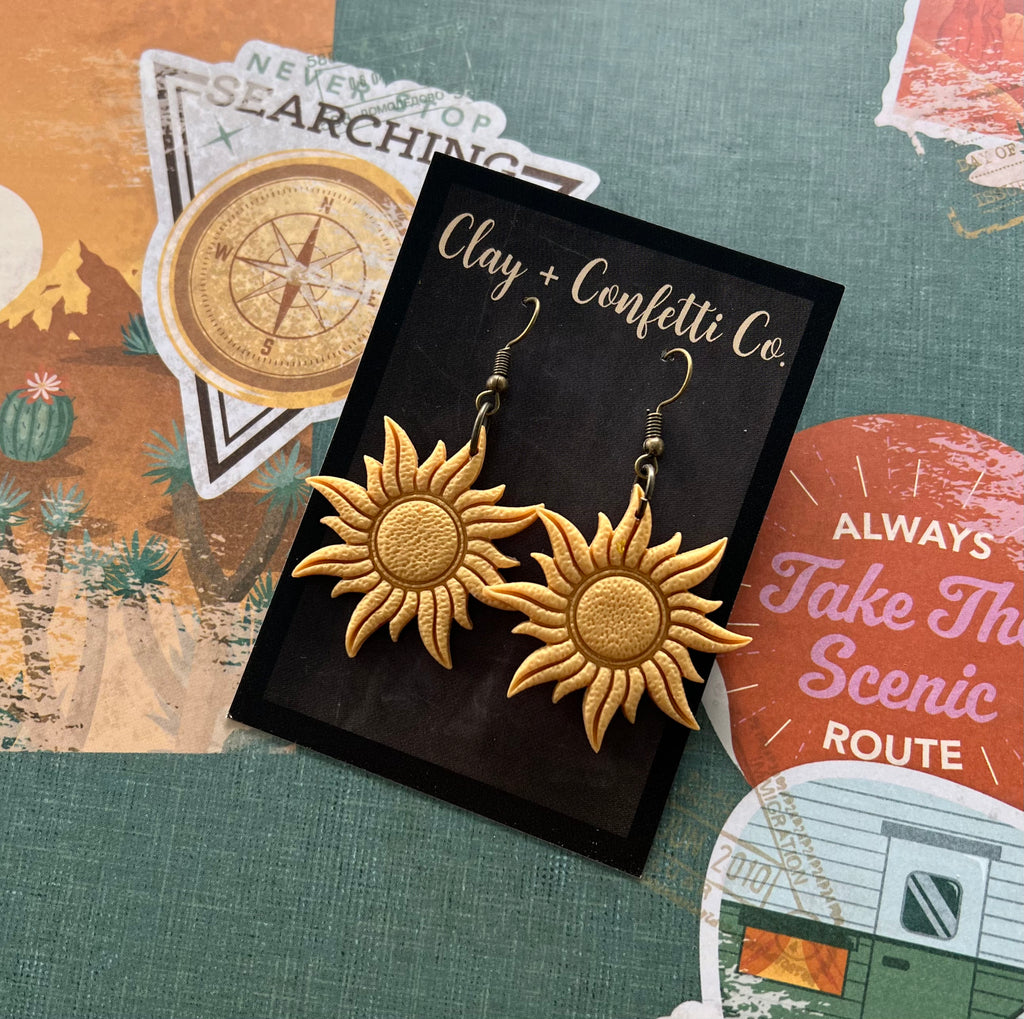 Golden sun dangle