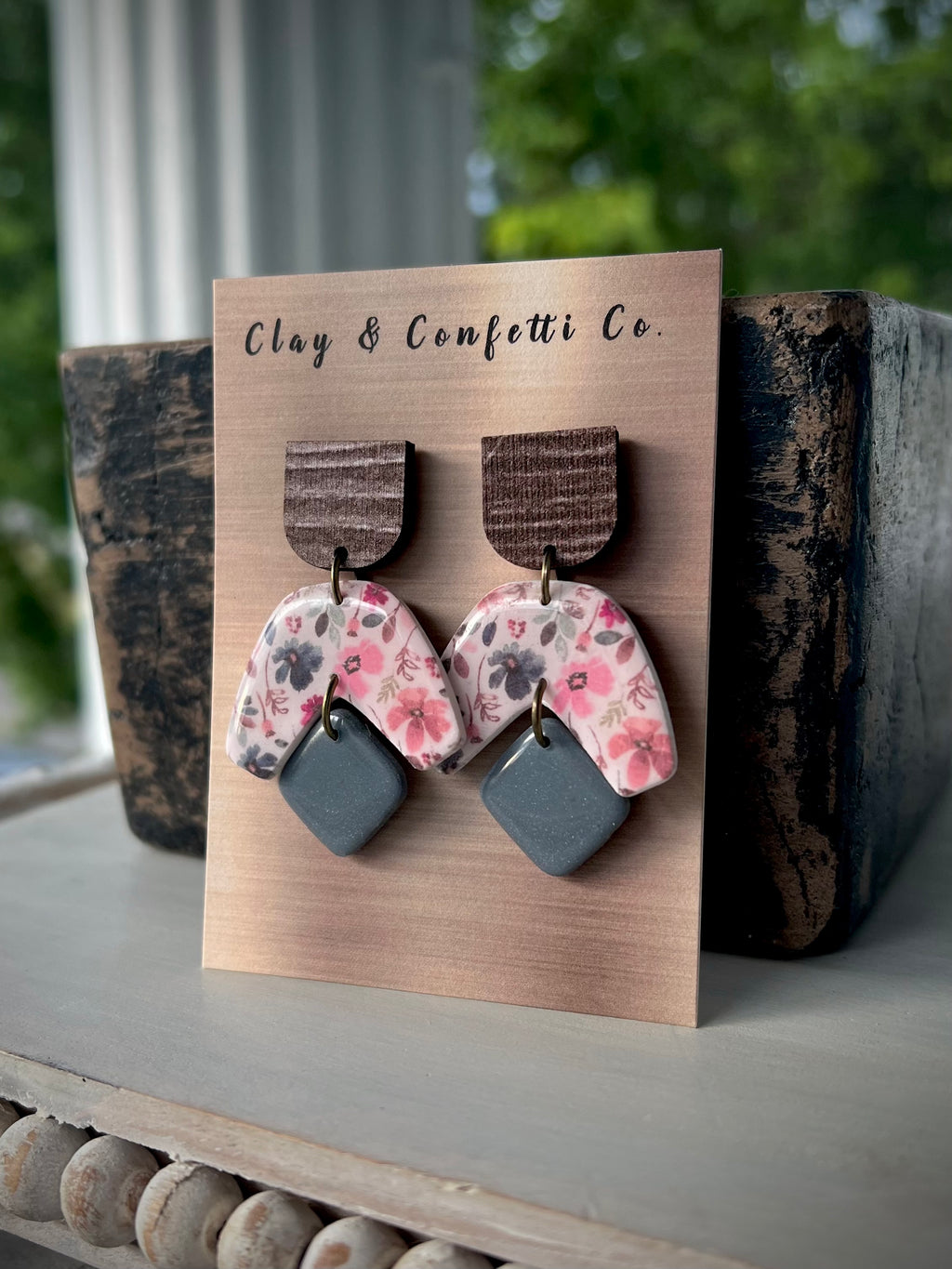 Bethany Floral 3 piece Dangle