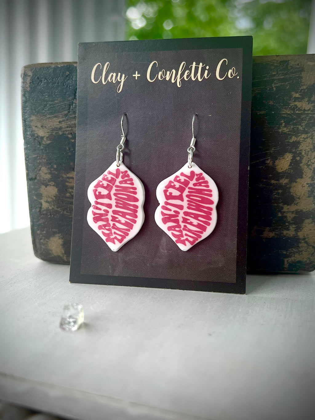 Man I feel like a woman lip dangles