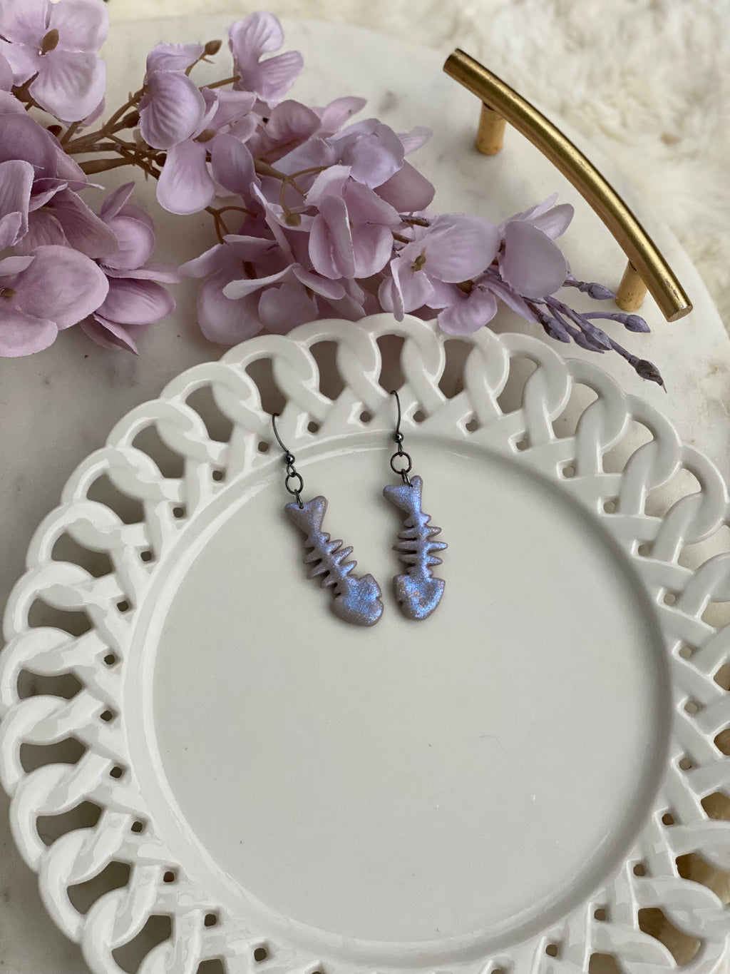 Iridescent Fish Bone