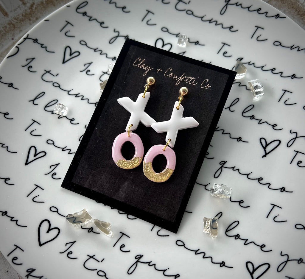XO PINK DANGLE