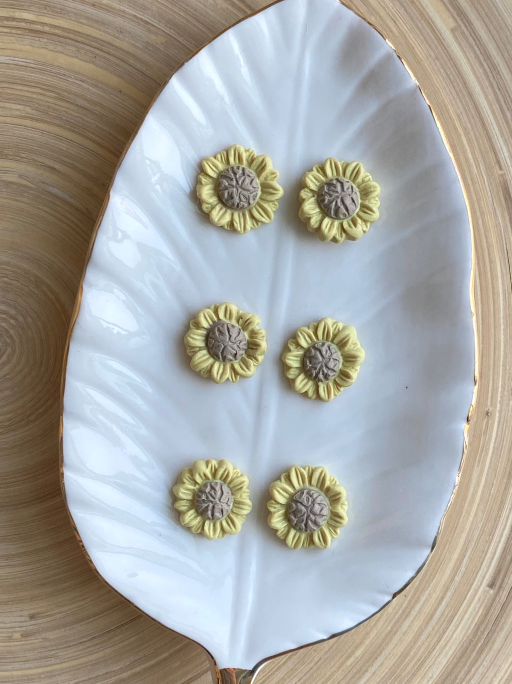 Muted Sunflower Stud