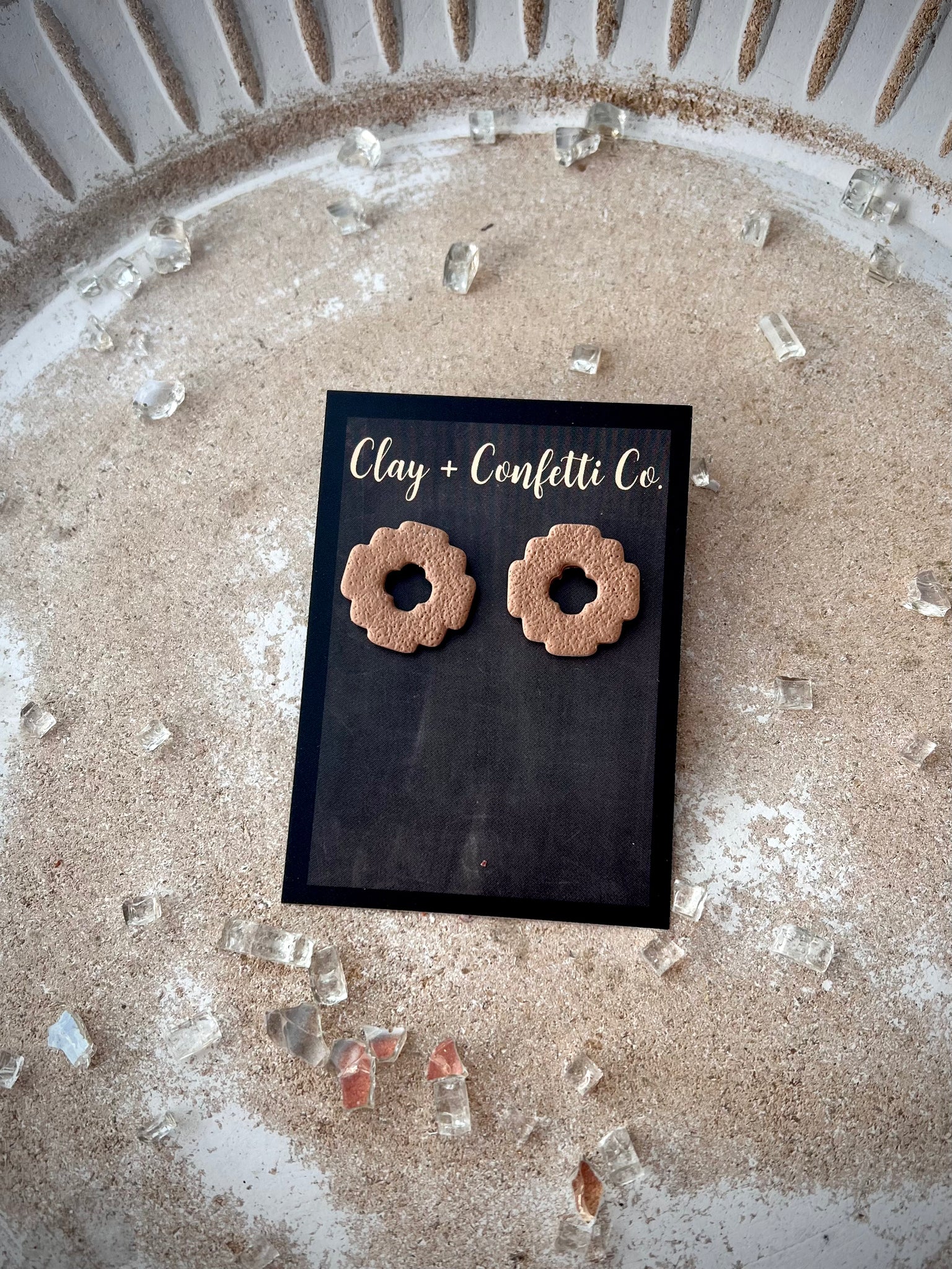 Aztec statement studs