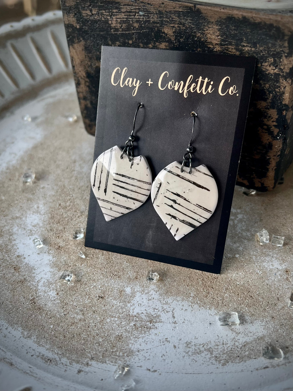 Marked Featherly Dangle